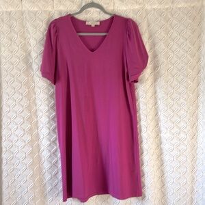LOFT Twist Sleeve Dress